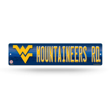 Rico Industries NCAA West Virginia Mountaineers 16-tommer Plastic Street Skilt D?cor