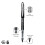 Uni-Ball uniball Vision Elite Rollerball Pens  Micro Point (0.5mm)  Black  4 Pack 4