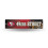 Rico Industries NFL San Francisco 49ers Sinal de Rua Plástico 16 Polegadas 1
