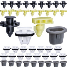 Rexka 45 stks Wiel Well Opening Moulding Clips Fender Flare Retainer Grommets Kit voor Nissan Infiniti Armade Juke Murano Rogue QX56 QX80 01553-09321