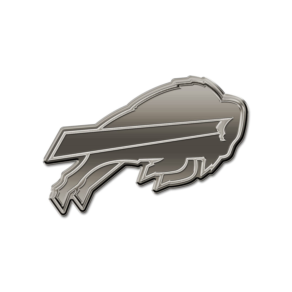 Rico Industries Nfl Buffalo Bills Antique Auto Emblem Antique Nickel Auto Emblem For Car/Truck/Suv 611407361627