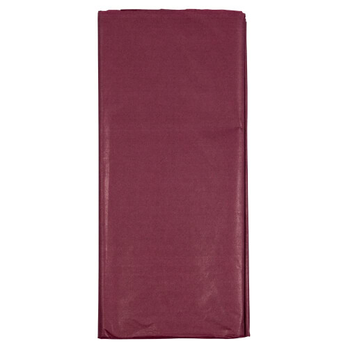 JAM PAPER Tissue Paper - Burgundy - 10 Sheets/Pack 2