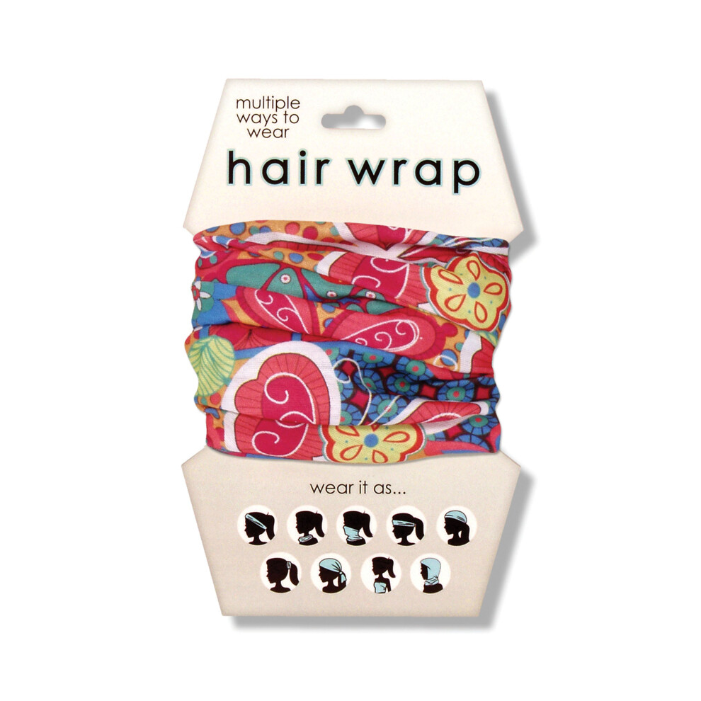 Foulards pour cheveux et visage Spoontiques - Bandana multifonctionnel - Bandeau -   charpe - Cache-cou - Cagoule - Papillons