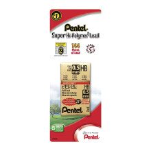 Pentel Super High-Polymer 0.5mm Lead Size  12 Pack (C505BPHB-K6)