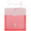 JAM PAPER Plastic Envelopes with Button & String Tie Closure - Index Size - 5 1/2 x 7 1/2 - Pink/Light Red - 3/Pack 4