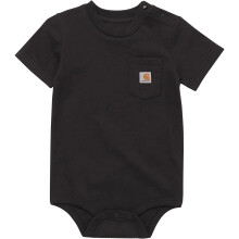 Carhartt Βρεφικό Μπλουζάκι Με Κοντά Μανίκια, Μαύρο, 6M