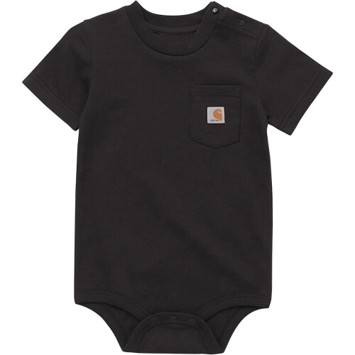 Carhartt Carhartt Βρεφικό Μπλουζάκι Με Κοντά Μανίκια, Μαύρο, 6M