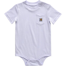Body a Maniche Corte Carhartt per Neonati, Lavanda Fresca, 3M