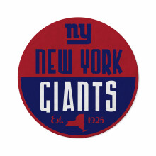 Rico Industries NFL Football New York Giants Classic Shape Cut Pennant - Home and Living Room D?cor - Soft Felt EZ to Hang