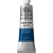 Winsor & Newton Griffin Alkyd Snel drogende olieverf 37ml (1,25 oz) tube Pruisisch blauw