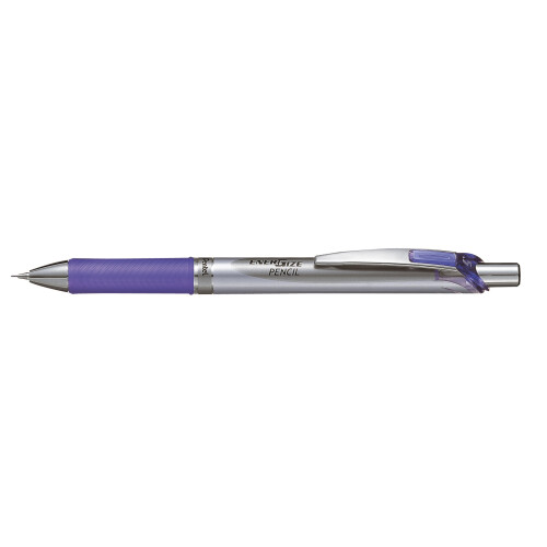 Pentel Lápis Mecânico Pentel, Energize, 0.5mm, Prata e Violeta (PL75-V)