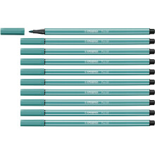 STABILO Premium Fasermaler Pen 68 - 10er Pack - T?rkisblau