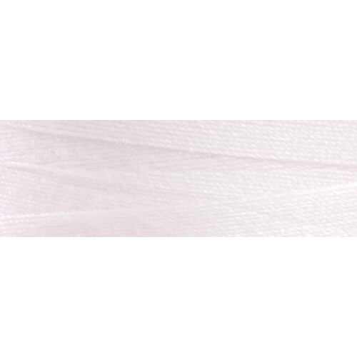 Finesse Thread Solid Colors | 100% Polyester  3ply  50wt | Thread Cones | 100% Polyester Thread for Quilting and Sewing (Snow White  1 100 Yards) 1