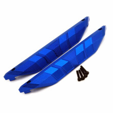 Sidesporst?nger i aluminium chassis bl? til Traxxas 1/10 MAXX 8923