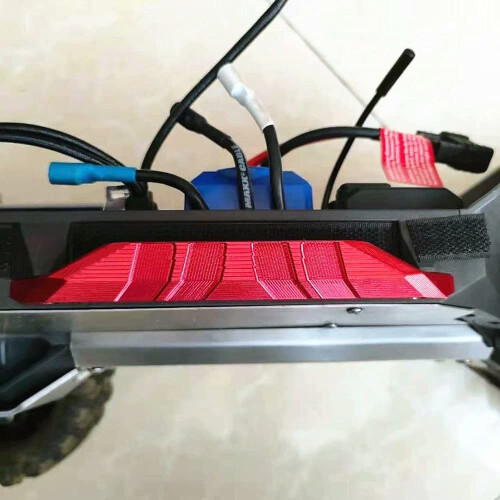 Aluminiumchassi sidobalkar bl fr Traxxas 1/10 MAXX 8923 2