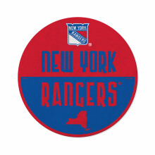 Rico Industries NHL New York Rangers Classic Shape Cut Pennant - Home and Living Room D?cor - Soft Felt EZ to Hang 18x0.10x18