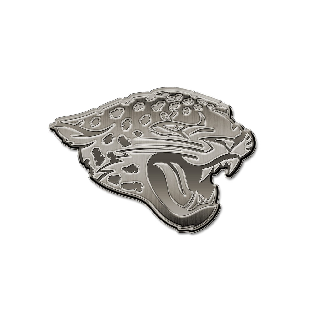 Rico Industries Nfl Jacksonville Jaguars Embl Me Automatique Antique Embl Me Automatique En Nickel Antique Pour Voiture/Camion/Suv-image
