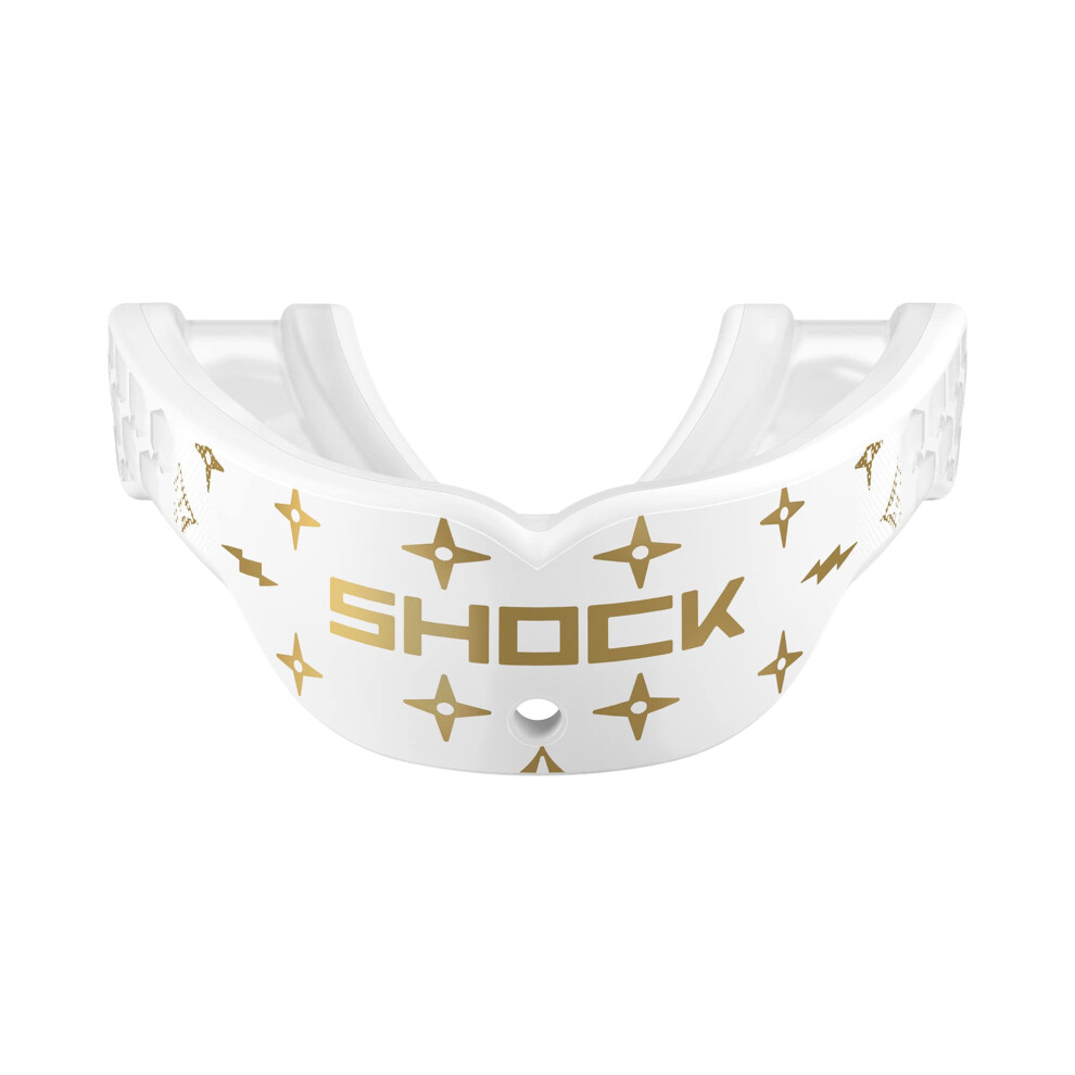 Prot Ge-Dents Shock Doctor Pour Le Football, Avec Sangle De Casque Convertible-image