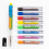 Pentel Conjunto de Lápis Automáticos Pentel 8 Cores com Clips Coloridos e Refil de Grafite 1