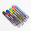 Pentel Conjunto de Lápis Automáticos Pentel 8 Cores com Clips Coloridos e Refil de Grafite 3