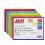 JAM PAPER Plastic Envelopes with Button & String Tie Closure - Index Size - 5 1/2 x 7 1/2 - Assorted Colors - 6/Pack 2