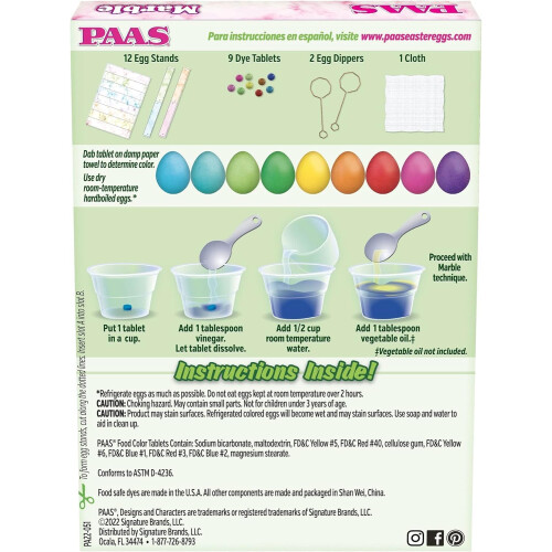 PAAS Marble Easter Egg Decorating Kit - America's Favorite Easter Tradition 1