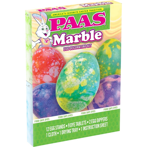PAAS Marble Easter Egg Decorating Kit - America's Favorite Easter Tradition 2