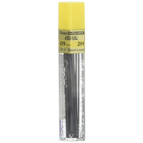 Pentel Tenk trubice Pentel 12 0,9 mm 2H (50-9-2H)