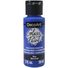 Deco Art GLASS PAINT 2OZ BLUE ns: tamanho nico