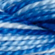 DMC Pearl Cotton Skein St?rrelse 5 27.3yd-variegeret cornflower Blue