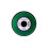 Finesse Thread Solid Colors | 100% Polyester 3ply 50wt | Thread Cones | 100% Polyester Thread for Quilting and Sewing (Kelly Green 1 100 Yards 2