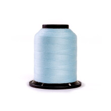 Finesse trd solide farver | 100% polyester 3-lags 50wt | 100 % polyestertrd til quiltning og syning (Robin Egg 1 100 meter)