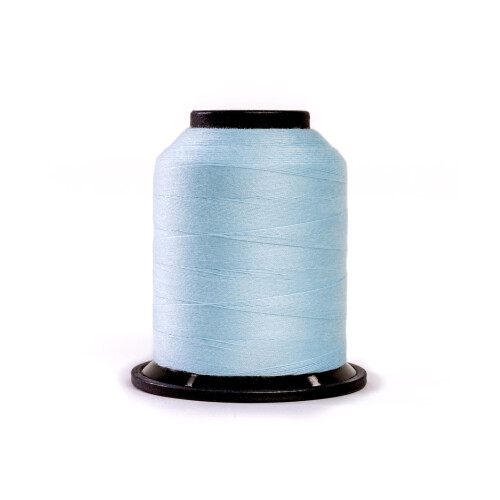 Finesse Thread Solid Colors | 100% Polyester  3ply  50wt | 100% Polyester Thread for Quilting and Sewing (Robin Egg  1 100 Yards)