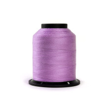 Finesse draad effen kleuren | 100% polyester 3-laags 50 gew. | Draadkegels | 100% polyester draad voor quilten en naaien (Waterlelie 1 100 meter)