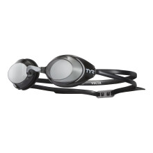 Lunettes de natation TYR Vecta Racing pour adulte, fum es/noires
