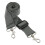 Hordion Snare Drum Sling Strap Ρυθμιζόμενος ιμάντας ώμου από νάιλον για μπάντα πορείας, γκρι 1