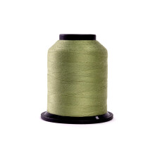 Finesse draad effen kleuren | 100% polyester 3-laags 50 gew. | Draadkegels | 100% polyester draad voor quilten en naaien (laurierblad 1 100 meter