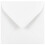 JAM PAPER 3 1/8 x 3 1/8 Square Invitation Envelopes - White - 50/Pack 1