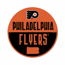 Rico Industries NHL Philadelphia Flyers Classic Vorm Gezaagde Pennant - Woonkamer Decoratie