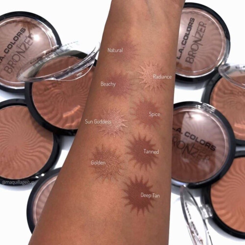 L.A. COLORS Bronzer Natural CFB401 2