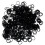 Ftter DIY sorte gummibnd med S-clips - 624 stk 2