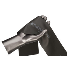 THERABAND Professionele Latex Weerstandsbanden Voor Revalidatie, Fitness en Training, 5 Voet, Zwart, Special Heavy, Niveau 6