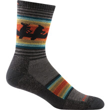 Darn Tough Men's Willoughby Micro Crew Lightweight with Cushion Sock (Style 5003) - Taupe X-Large