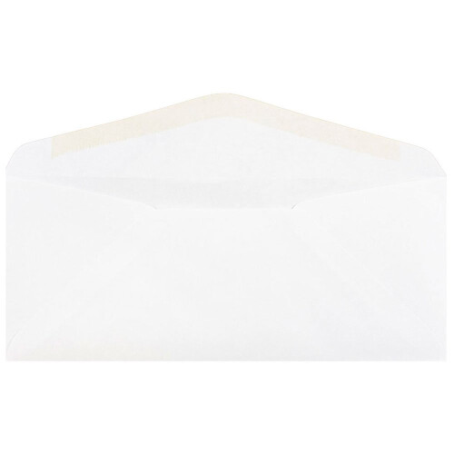 Envelopes comerciais JAM PAPER #10 - 4 1/8 x 9 1/2 - Branco - 25/pacote 1