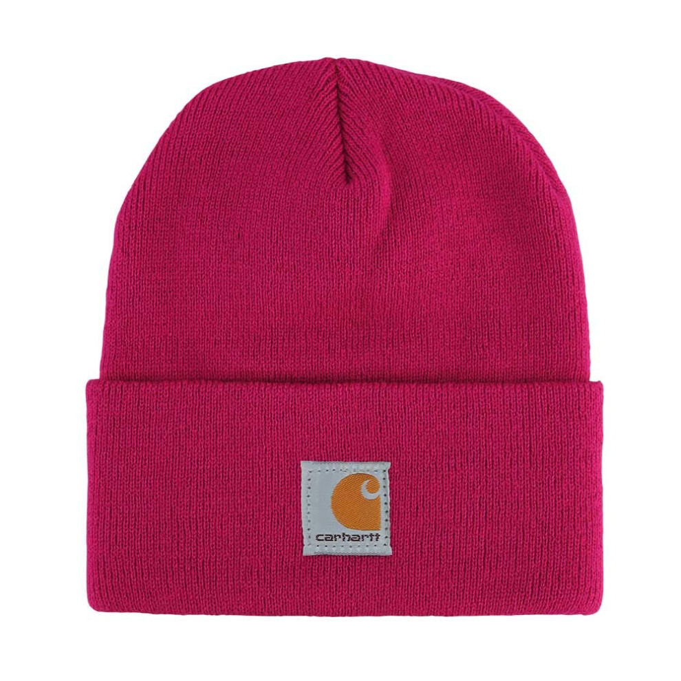 Carhartt Kids' Acrylic Watch Hat  Cerise Red (Toddler)  One Size