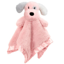 Beilimu Puppy Baby Security Tæppe til småbørns spædbarn Nyfødte drenge og piger Soft Lovey Fyldt dyr med overdådigt stof og satin backing Lovely