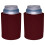 Blank Thick Foam Old School Can Cooler (2 Pack Burgundy) 1