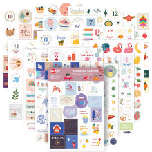 Avery Holidays and Seasons Planner matricacsomag karcsonyi hlaads s egyb nnepi matrickkal 15 lap 571 Tervezo matrick (6776) tltsz