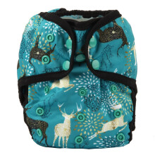 Sigzagor Baby-Stoffwindel  berzug, Einheitsgr    e, 3,6 kg bis 16,3 kg (Regal Deer)