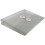JAM PAPER Plastic Envelopes with Button & String Tie Closure - Index Size - 5 1/2 x 7 1/2 - Smoke Gray - 3/Pack 3